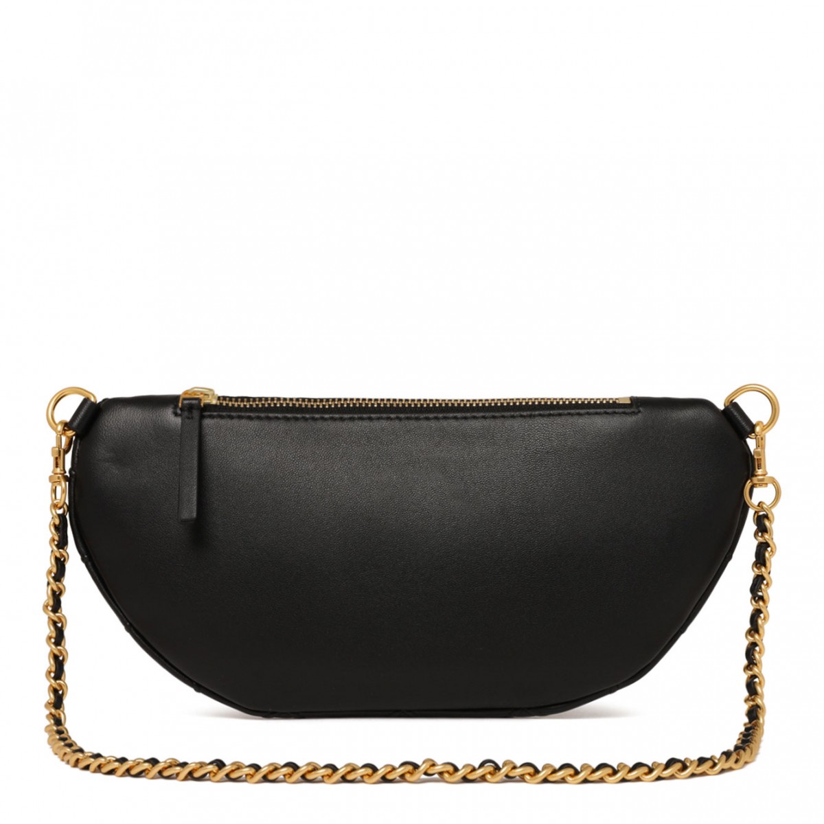 Fleming Black Leather Bum Bag