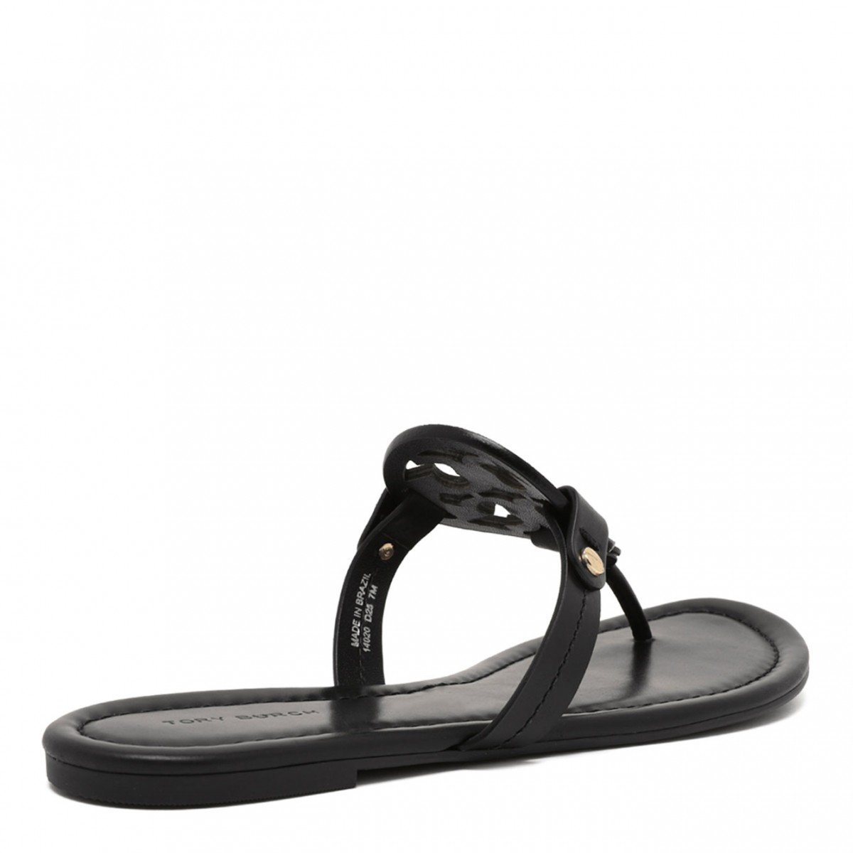 Black Miller Sandals