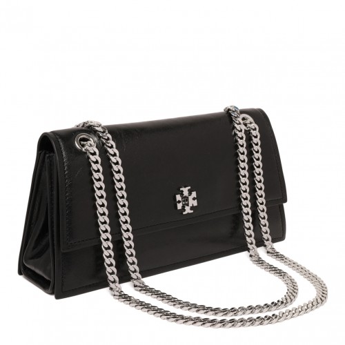 Black Kira Turnlock Shoulder Bag