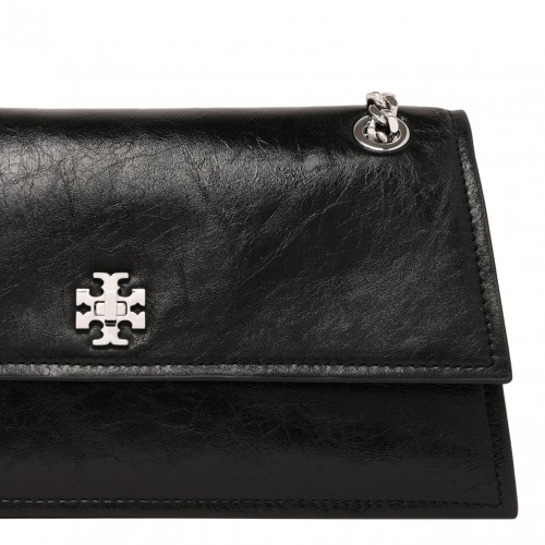 Black Kira Turnlock Shoulder Bag