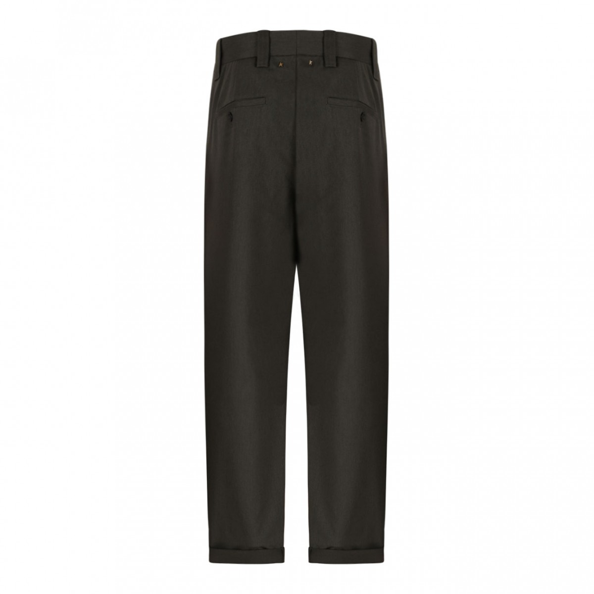 Army Green Chino Trousers