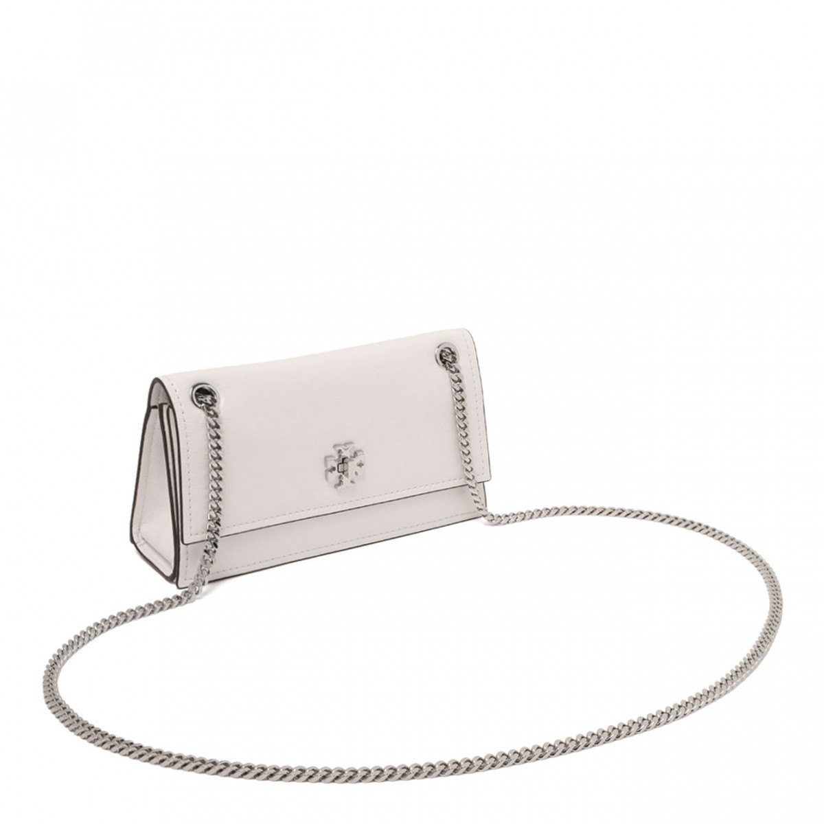 White Kira Turnlock Mini Bag
