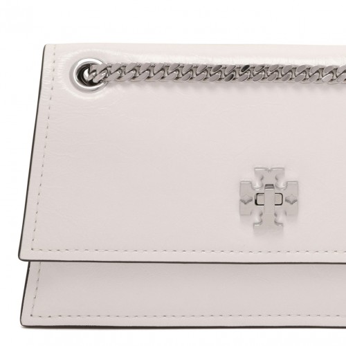 White Kira Turnlock Mini Bag