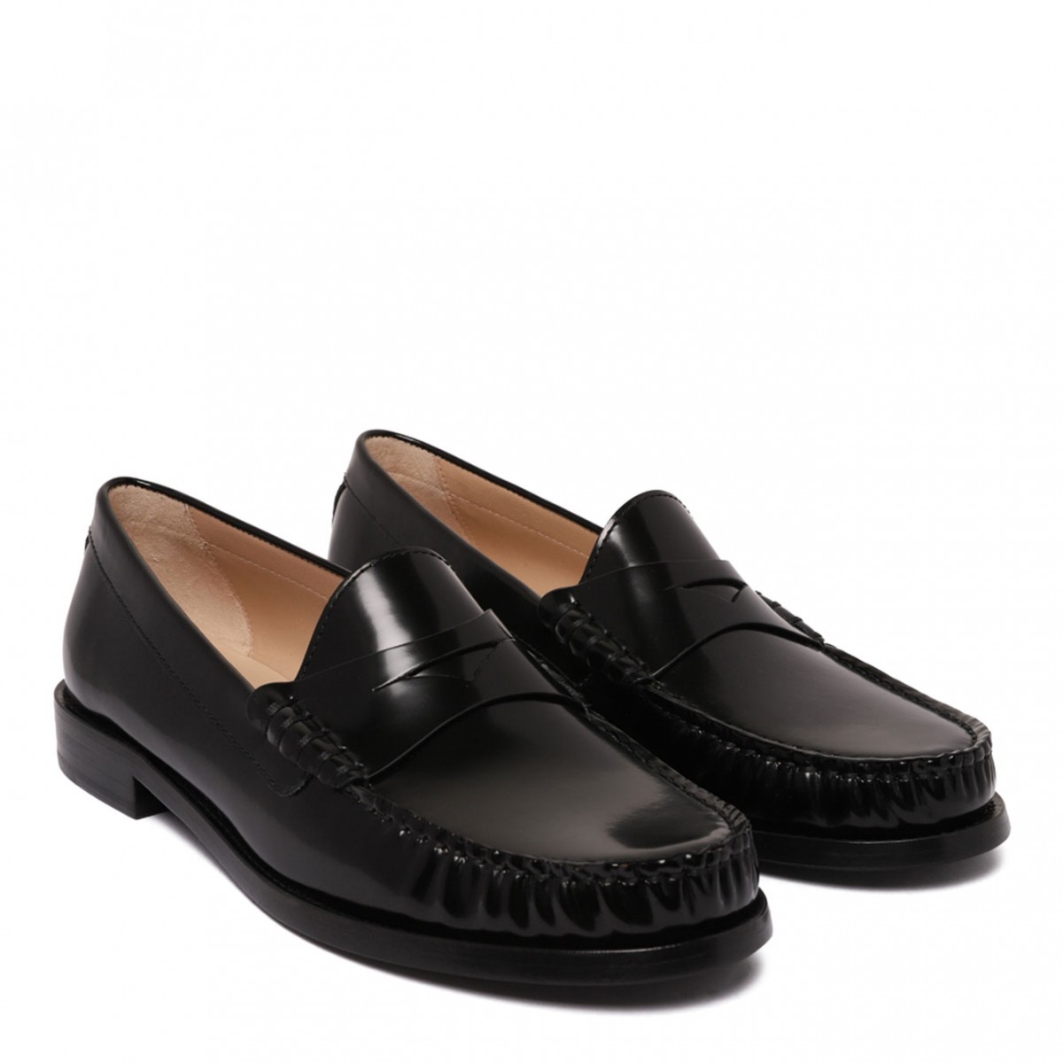 Black Lottie Loafers