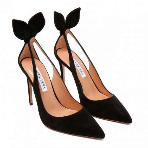 Black Bow Tie Pump 105 2