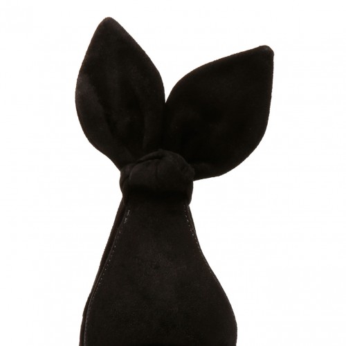 Black Bow Tie Pump 105