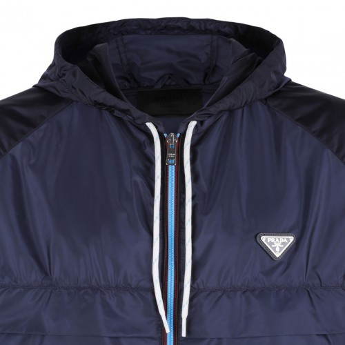 Navy Blue Re-Nylon Jacket