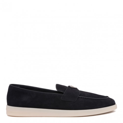 Black Suede Loafers
