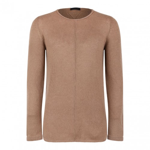 Ochre Brown Cashmere Sweater