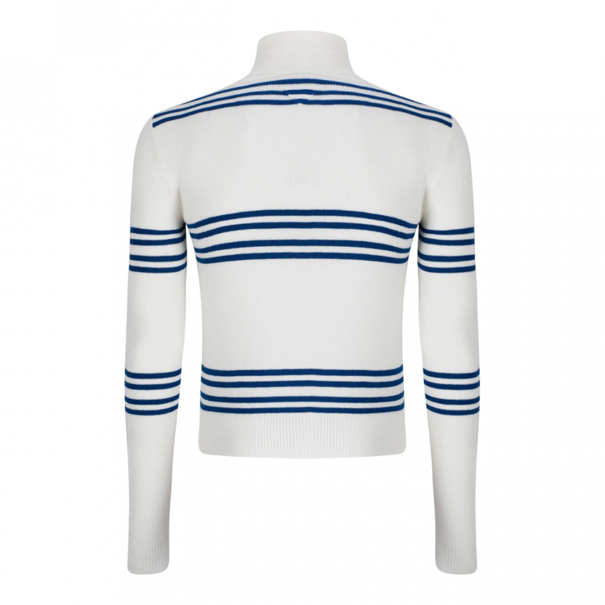 Horizontal Stripe Wool Sweater