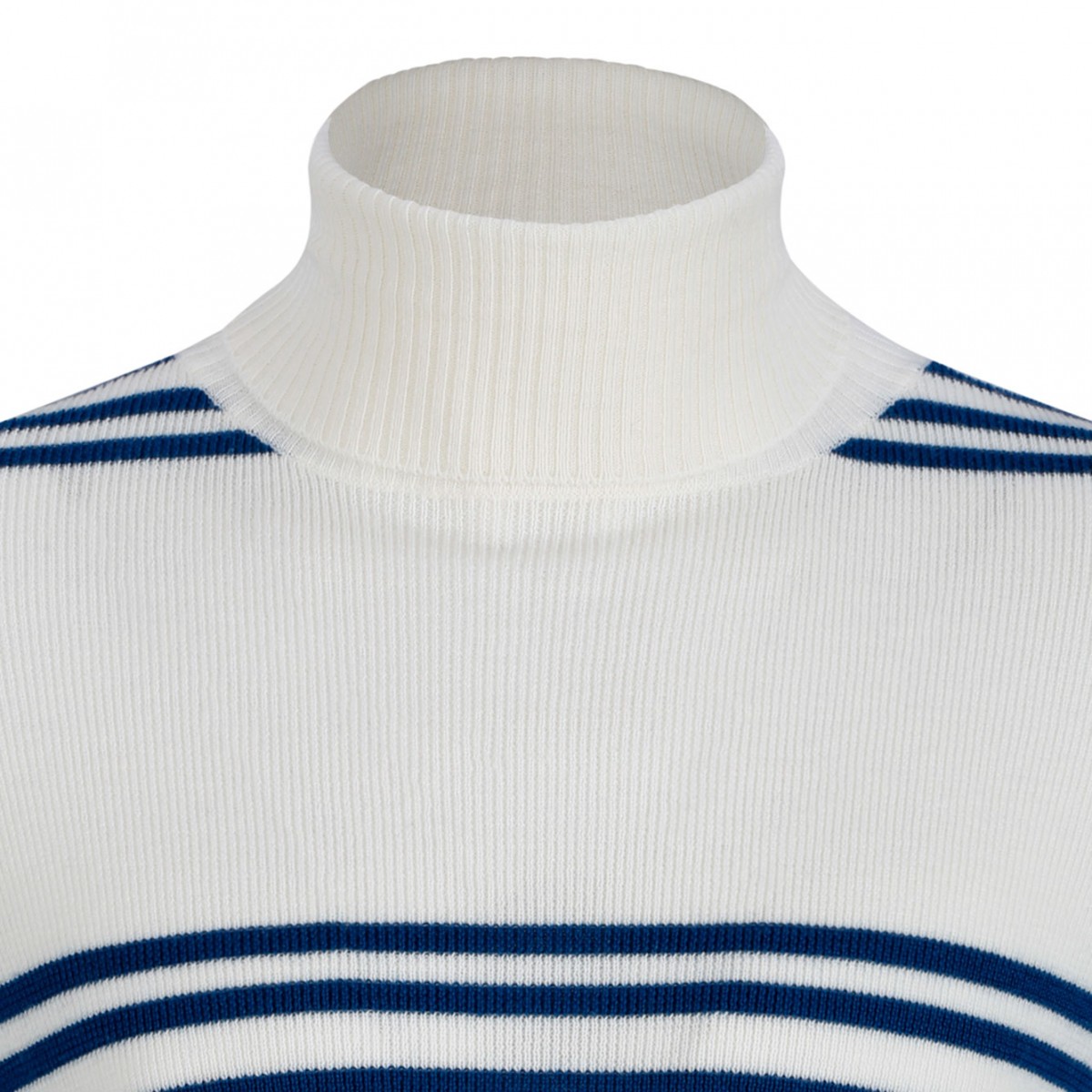Horizontal Stripe Wool Sweater