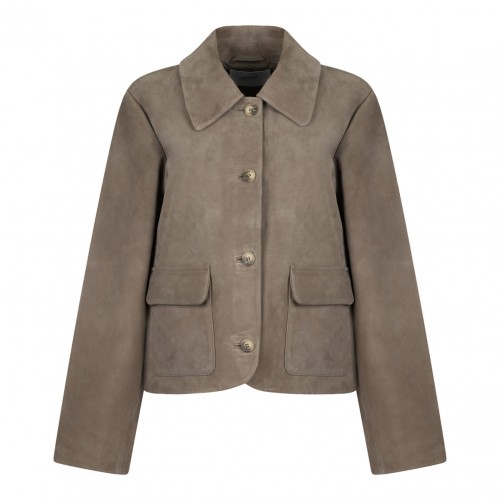 Light Brown Suede Jacket