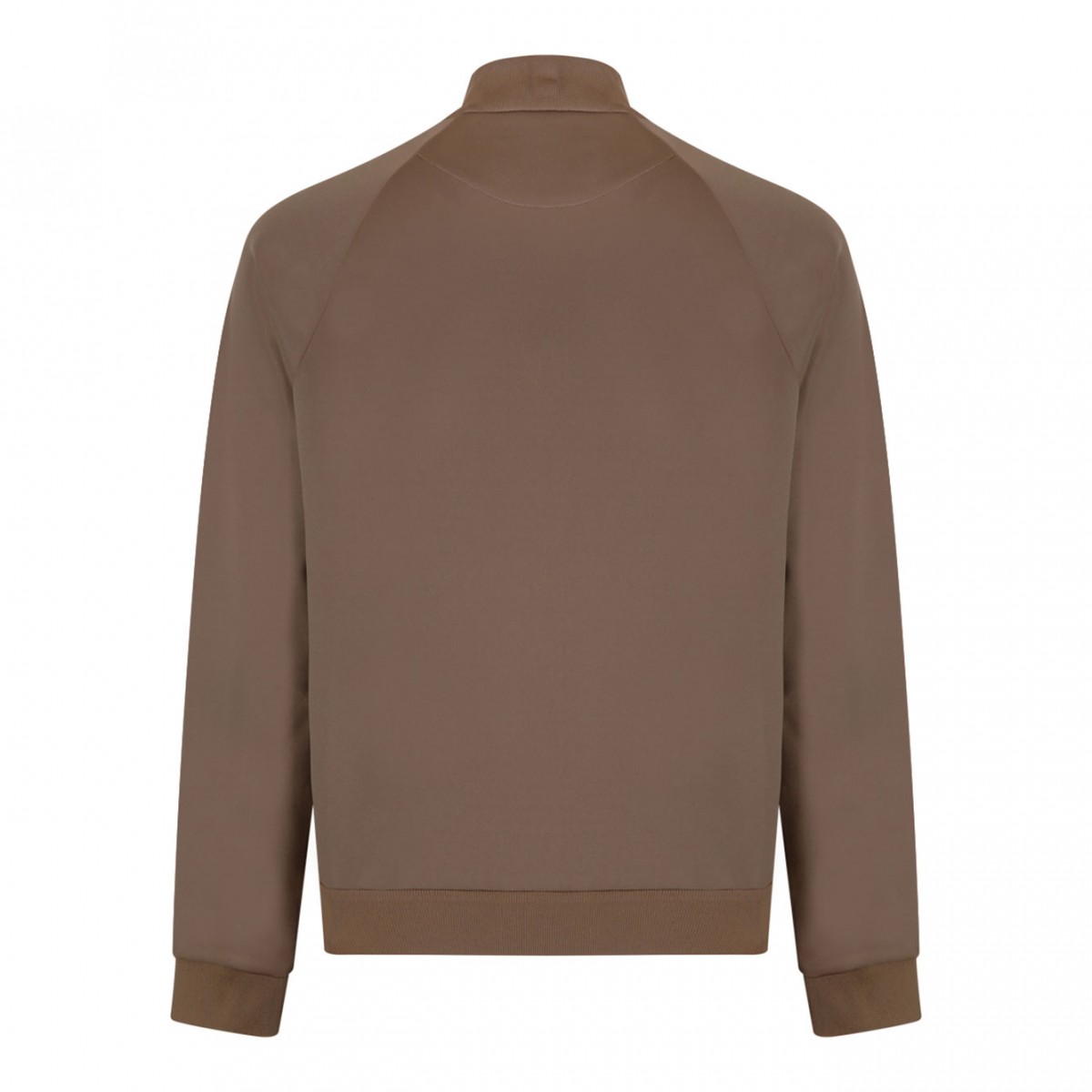 Dark Brown Technical Fleece Blouson Jacket