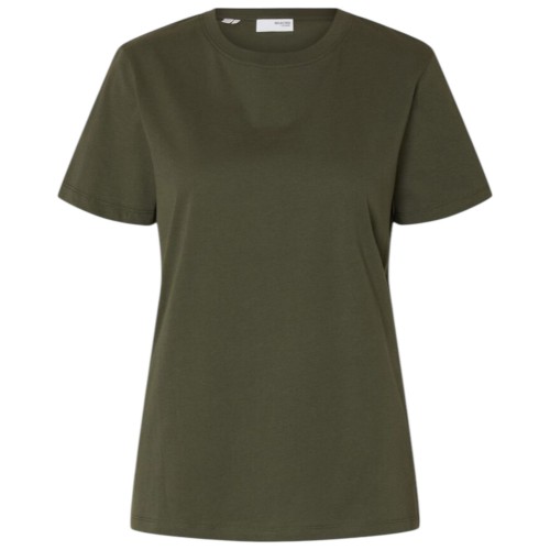 Dark Green Basic T-Shirt