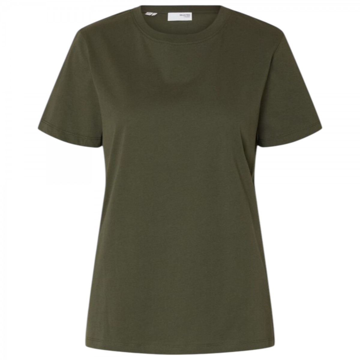 Dark Green Basic T-Shirt