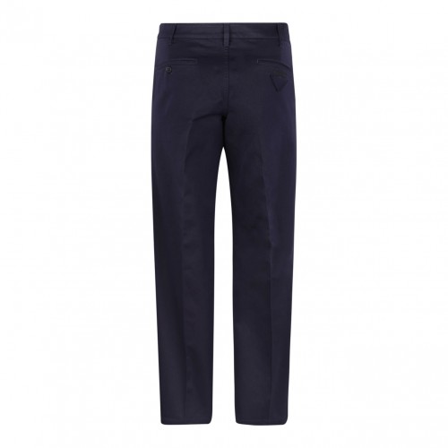 Navy Blue Chinos Trousers