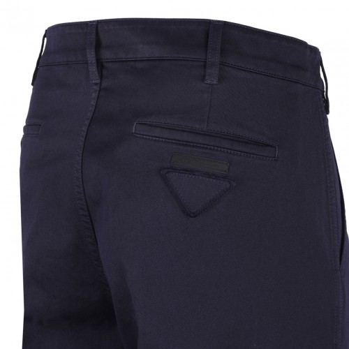 Navy Blue Chinos Trousers