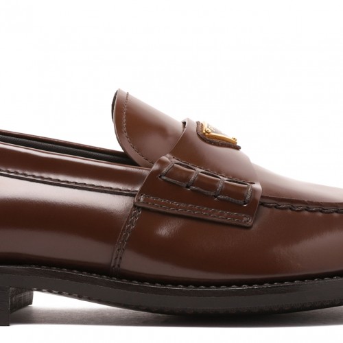 Brown Leather Loafers