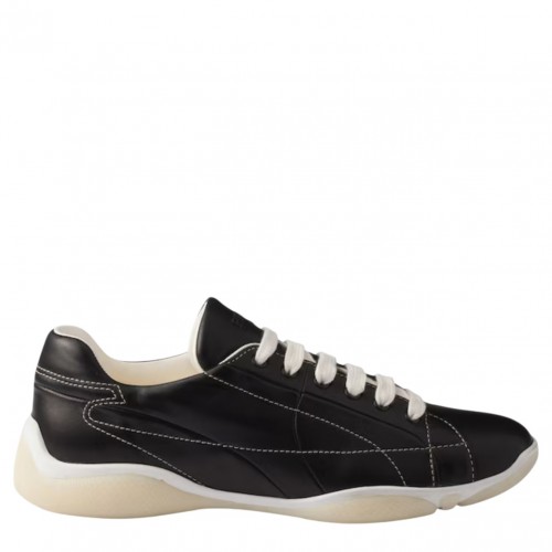 Black Nappa Sneakers