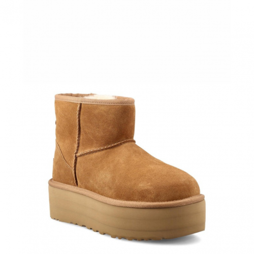 Chestnut Classic Mini Platform Boots 2