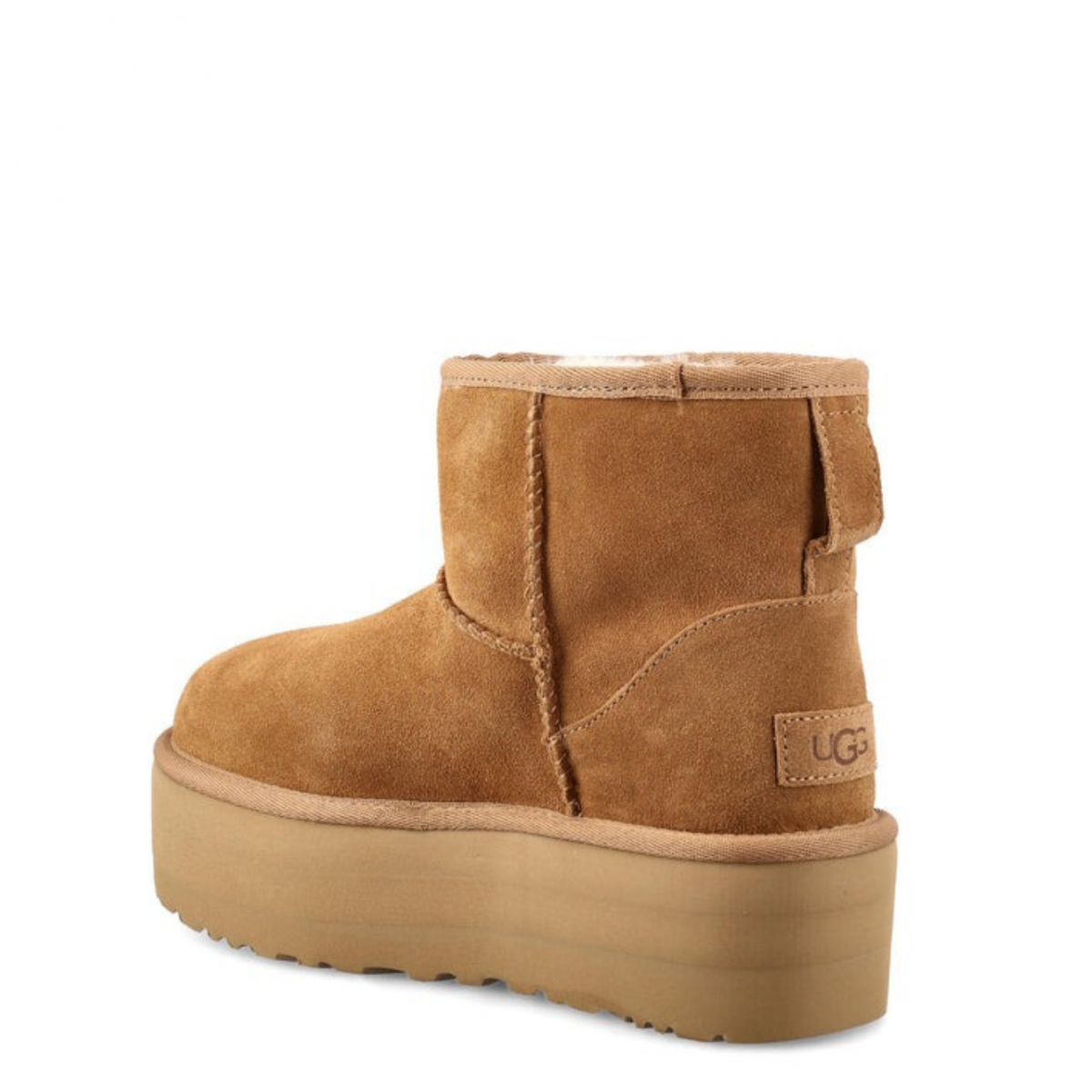 Chestnut Classic Mini Platform Boots