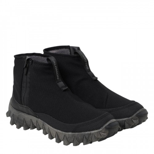 Black Snowclog Mid Sneakers 2