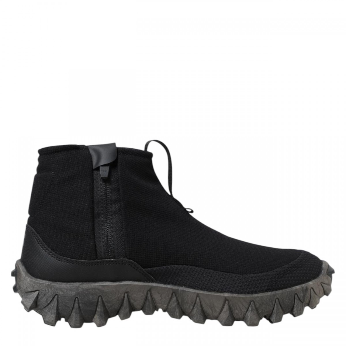 Black Snowclog Mid Sneakers