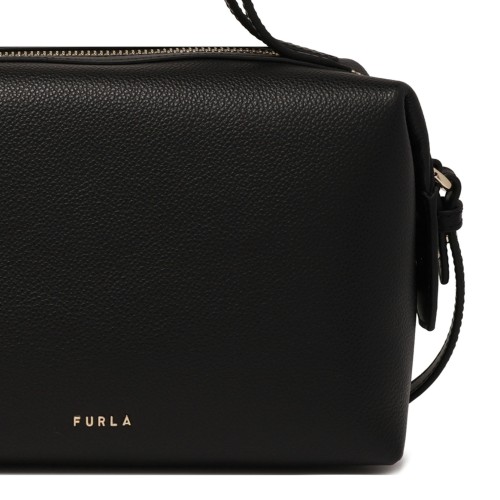 Black Double Boston Bag