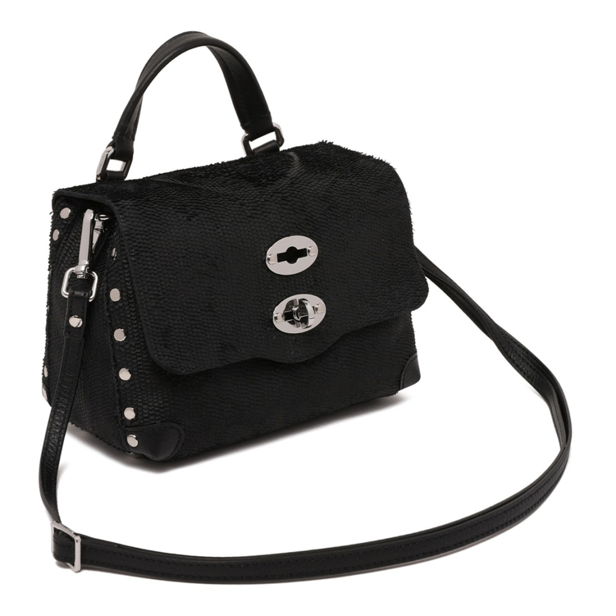 Black Anniversario Baby Postina Hand Bag