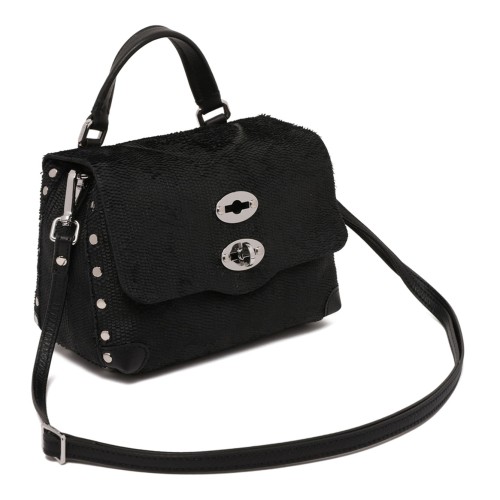 Black Anniversario Baby Postina Hand Bag
