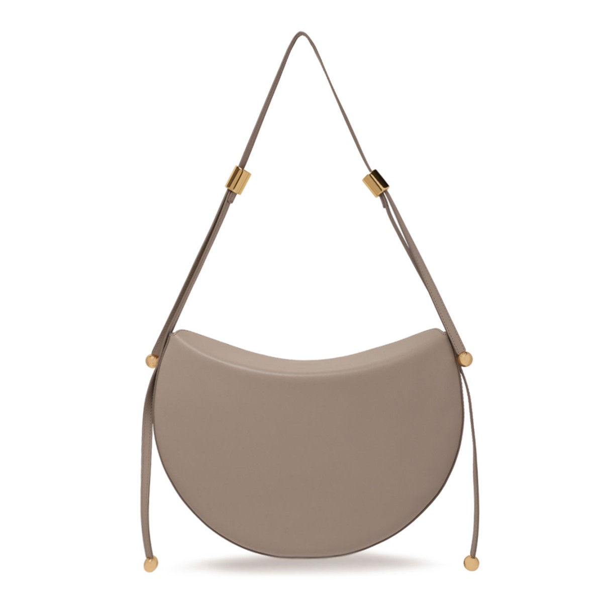 Linen Moonstone Shoulder Bag S