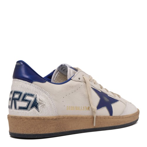 Blue and White Ball Star Sneakers