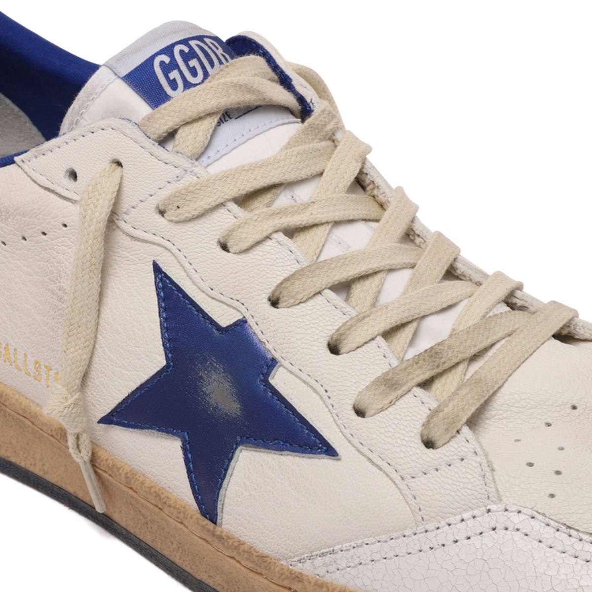Blue and White Ball Star Sneakers