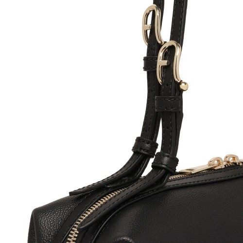 Black Double Boston Bag