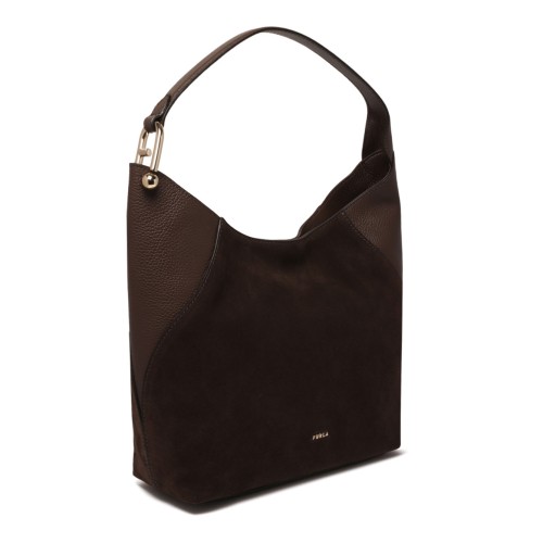 Espresso Lara Shoulder Bag M