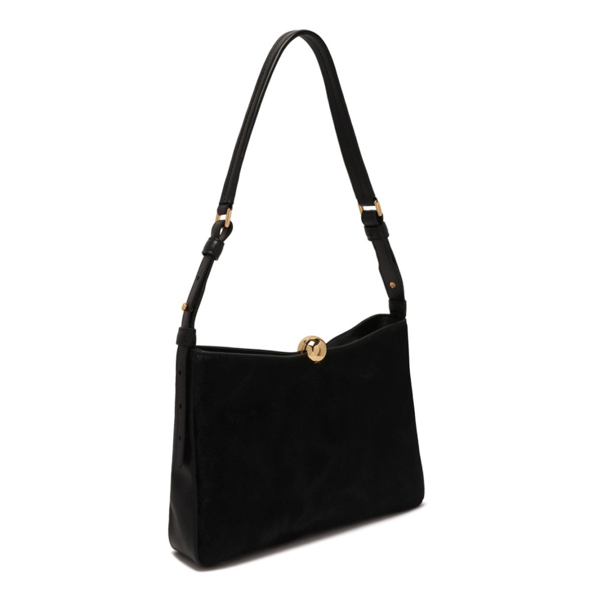 Black Sfera Soft Shoulder Bag M