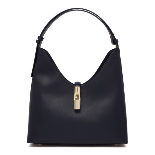 Ink Blue Goccia M Hobo Bag