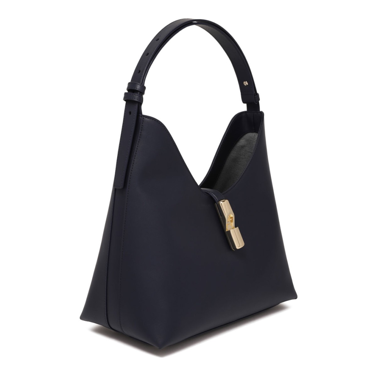 Ink Blue Goccia M Hobo Bag