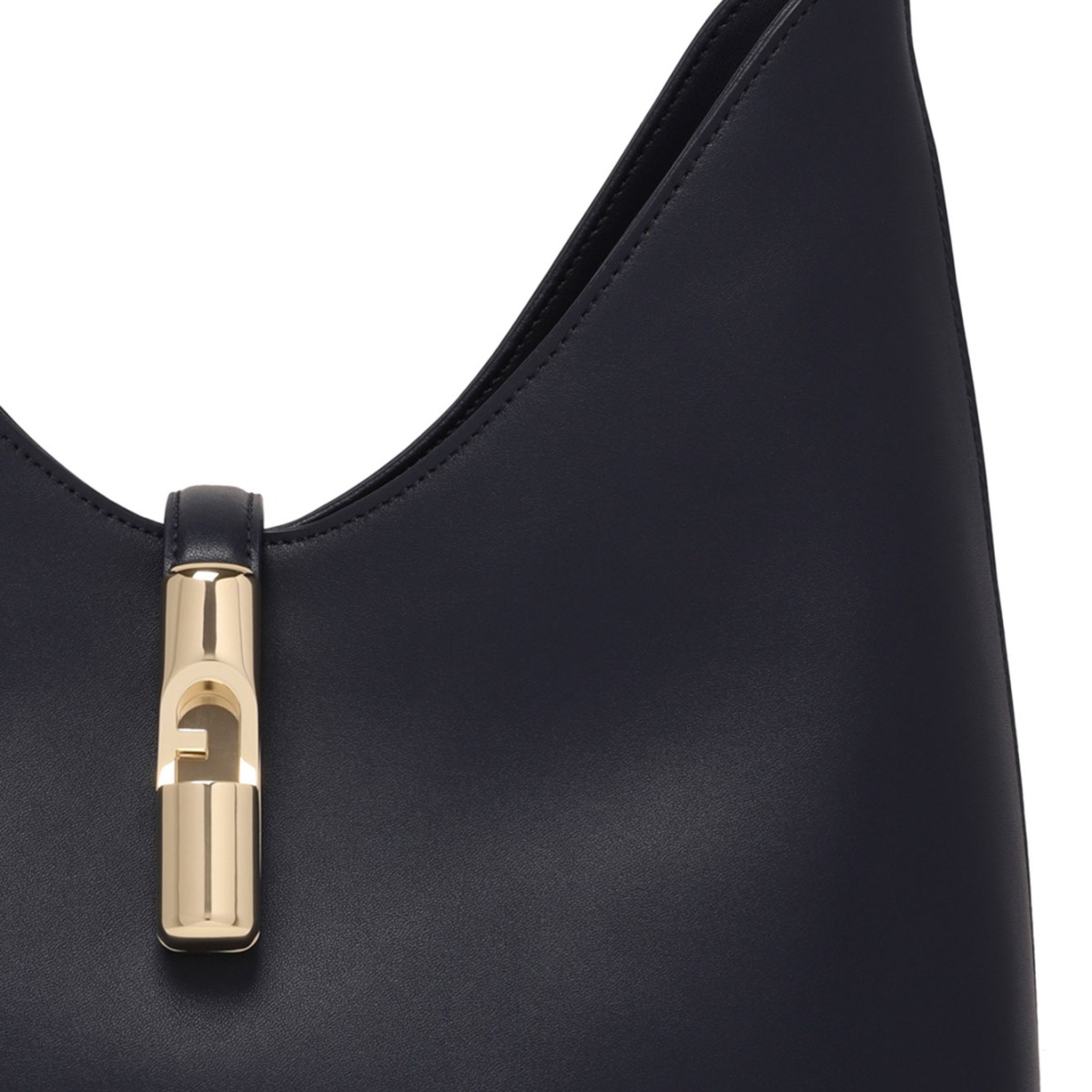 Ink Blue Goccia M Hobo Bag