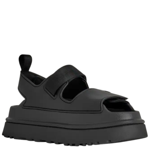 Black Goldenstar Hi Sandal