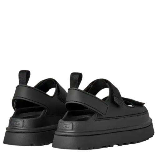 Black Goldenstar Hi Sandal