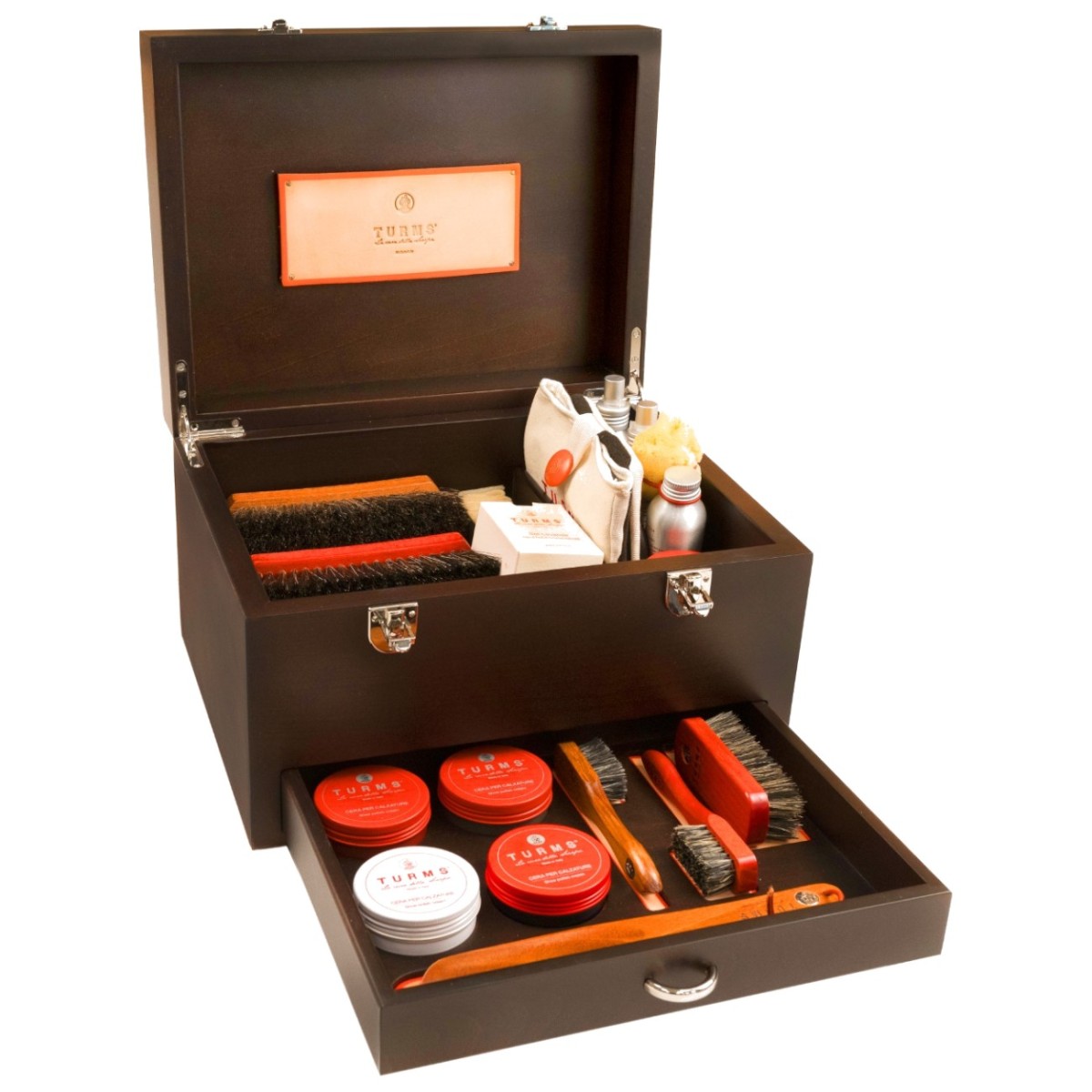 Dark Brown Wooden Case