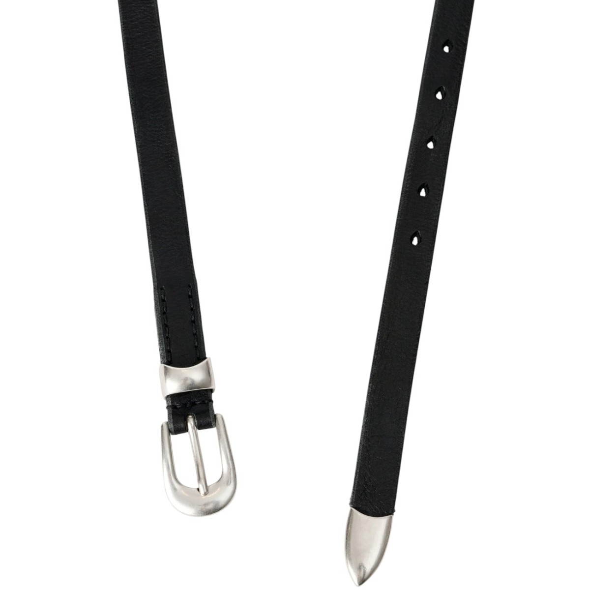 Black Leather Belt