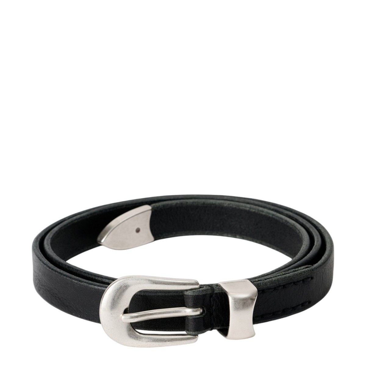 Black Leather Belt