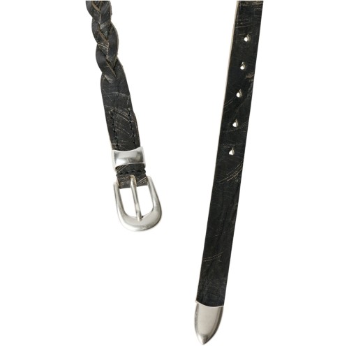 Soft Coal Torn Bovine Belt