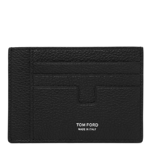 Black Leather Card Holder