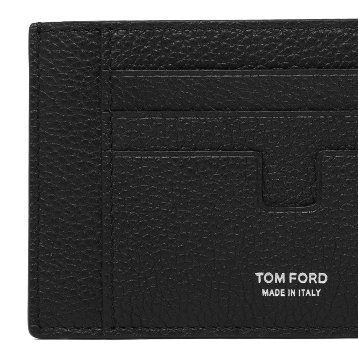 Black Leather Card Holder