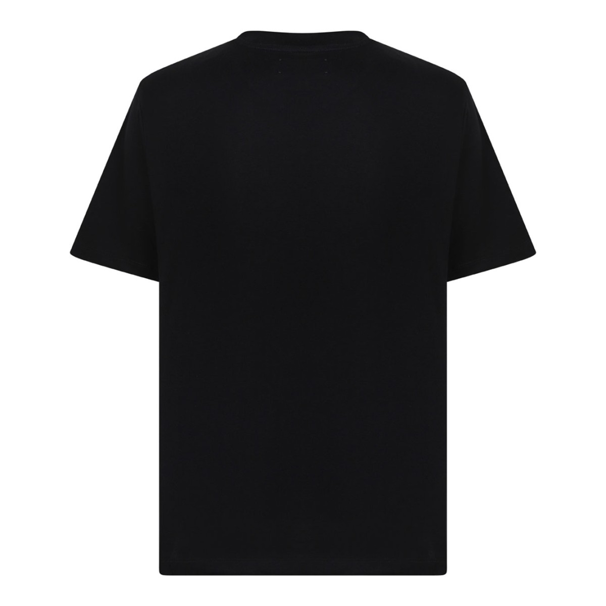 Black Script Crew-Neck Short-Sleeve T-Shirt