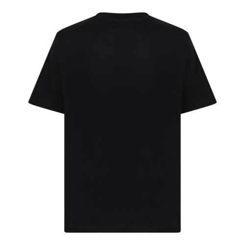 Black Script Crew-Neck Short-Sleeve T-Shirt