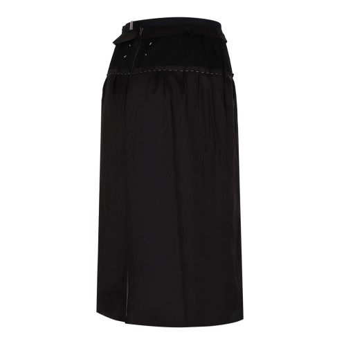 Black Midi Skirt